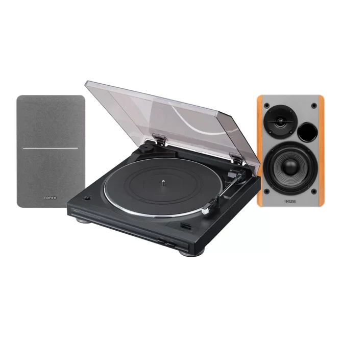 The Beginner's Pack - Denon 29F Turntable + Edifier 1280DB Speakers